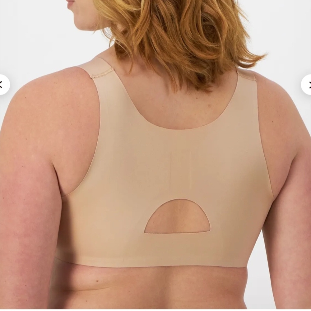Bali Soft Beige Front-Closure Bra - Picture 2 of 9